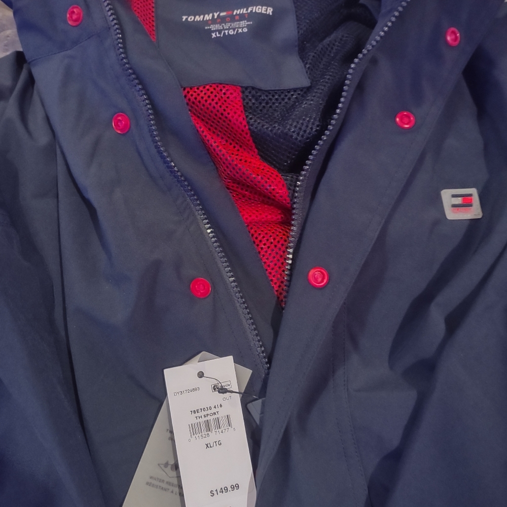 Tommy Hilfiger Waterproof Windbreaker Jacket